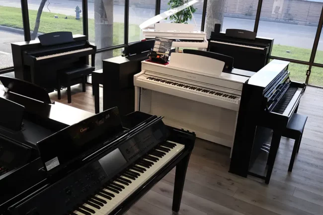 digital pianos